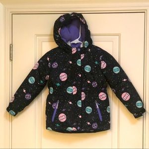 Girls snow ski 3 in 1 jacket with fleece